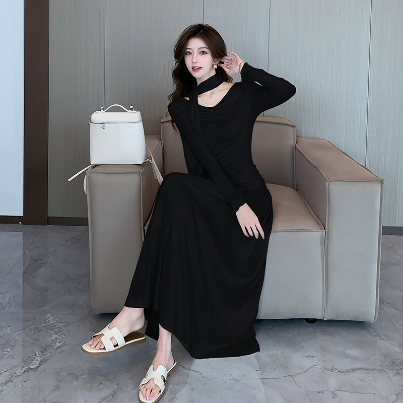 2026 Spring Summer French Style Lazy Long Dress with High-End Feel - Image 3