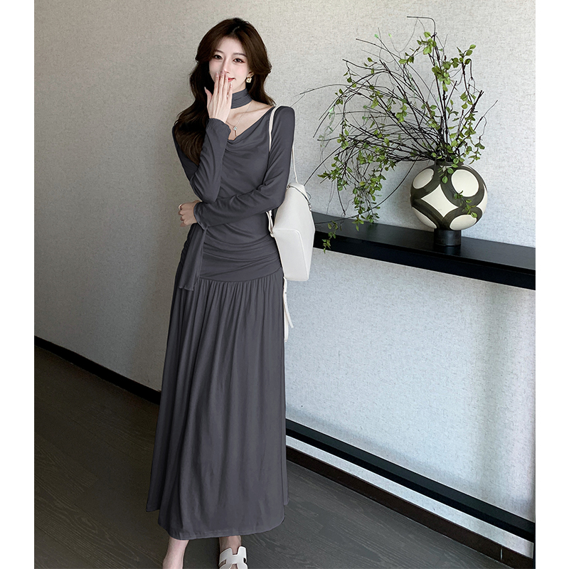 2026 Spring Summer French Style Lazy Long Dress with High-End Feel - Image 5